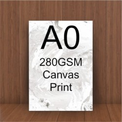 A0 280gsm Canvas Print