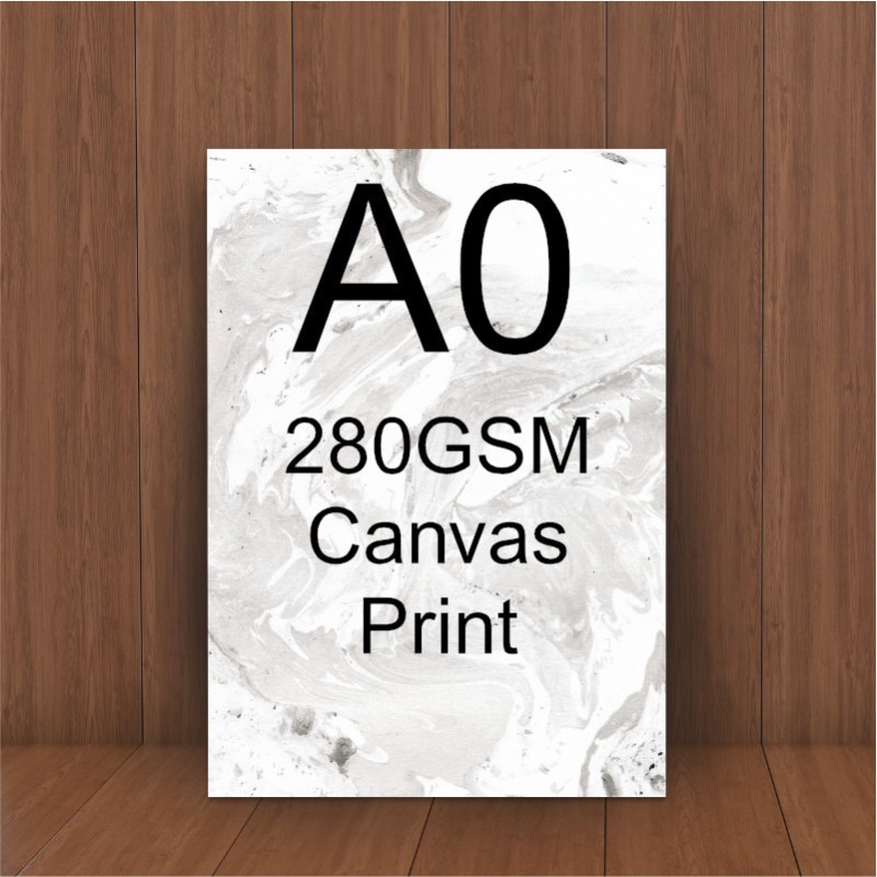 A0 280gsm Canvas Print