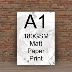 A1 180gsm Matt Print
