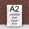 A2 230gsm Matt Print