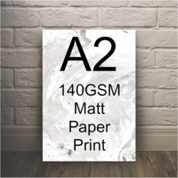 A2 140gsm Matt Print