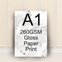 A1 260gsm Premium Gloss Print