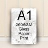 A1 260gsm Premium Gloss Print