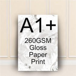 A1+ 260gsm Premium Gloss Print