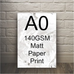 A0 140gsm Mat Printing