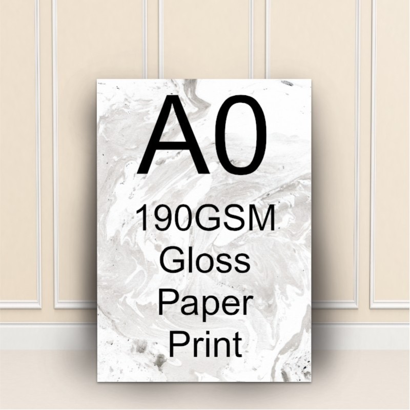 A2 190gsm gloss print service A2 190gsm gloss print service
