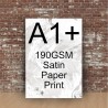A1+ 190gsm Satin Print