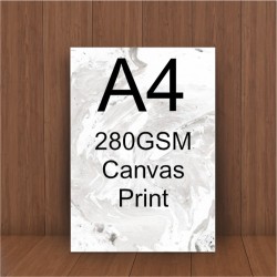 A4 280gsm Canvas Print
