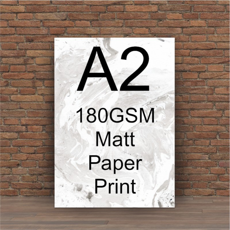 A2 180gsm Matt Print